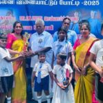 வெற்றி கிண்ணத்தைப் பெற்றுக்கொண்ட விசேட கல்வி மாணவர்கள்